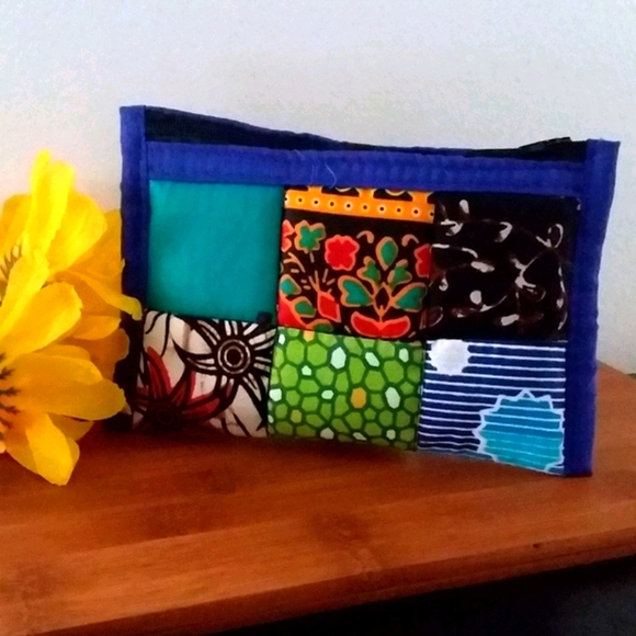 1PC Beautiful Kitenge Cloth Coin Purse - Picture 3 of 6